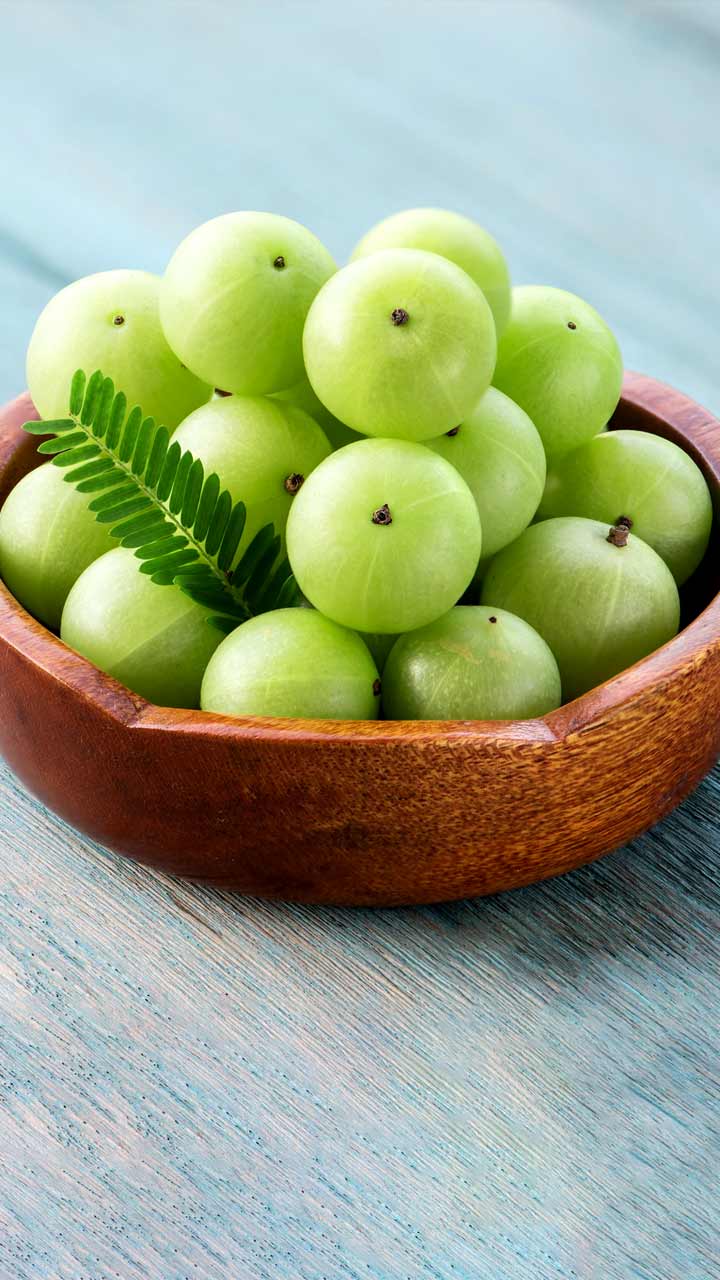 Download Red Gooseberry Amla Fruit Wallpaper | Wallpapers.com