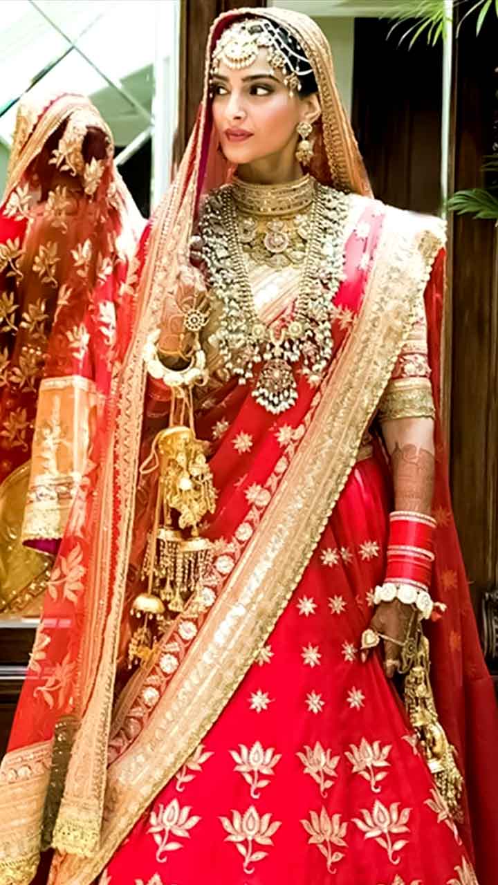 Sikh Bride In Pink Bridal Lehenga - Shaadiwish