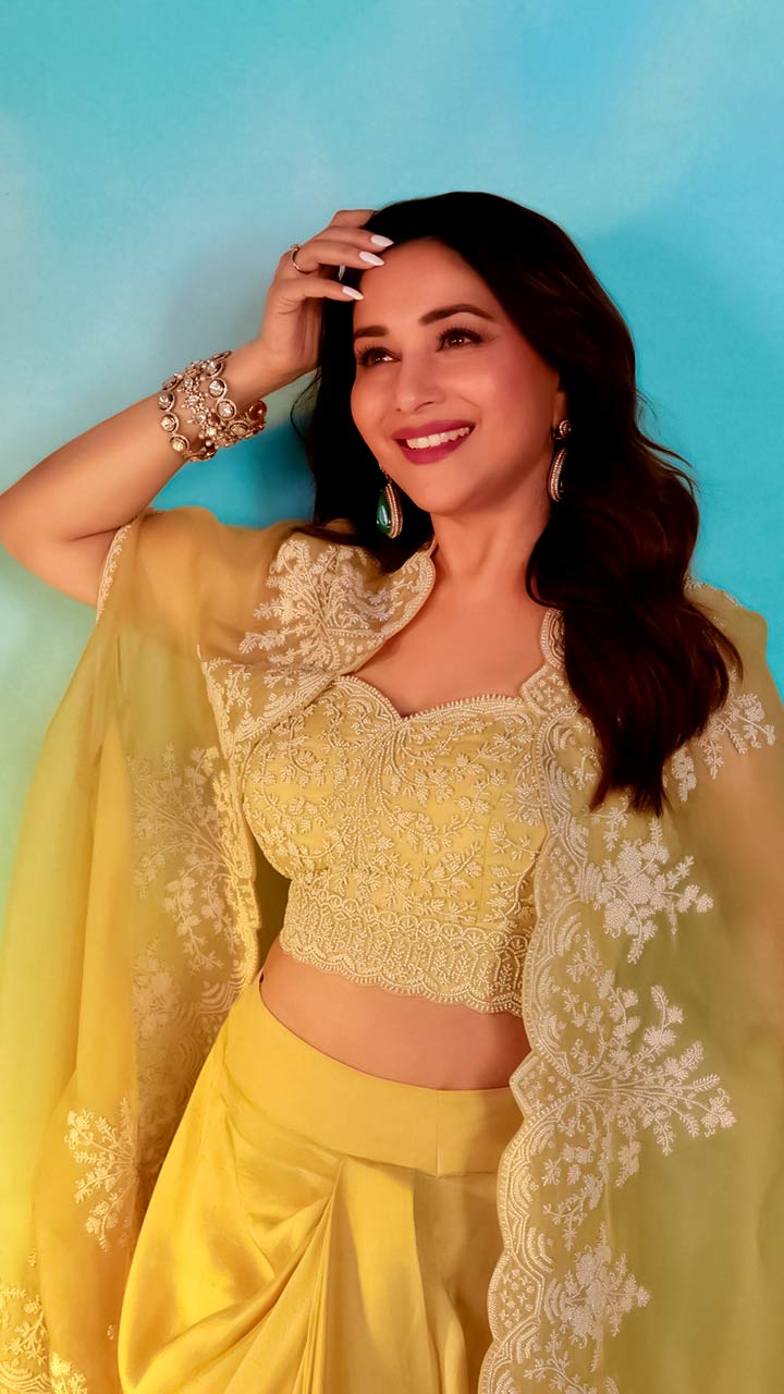 Shashwt Shah on LinkedIn: (Latest) Madhuri Dixit Crop Top Lehenga Choli For  Girls 2023