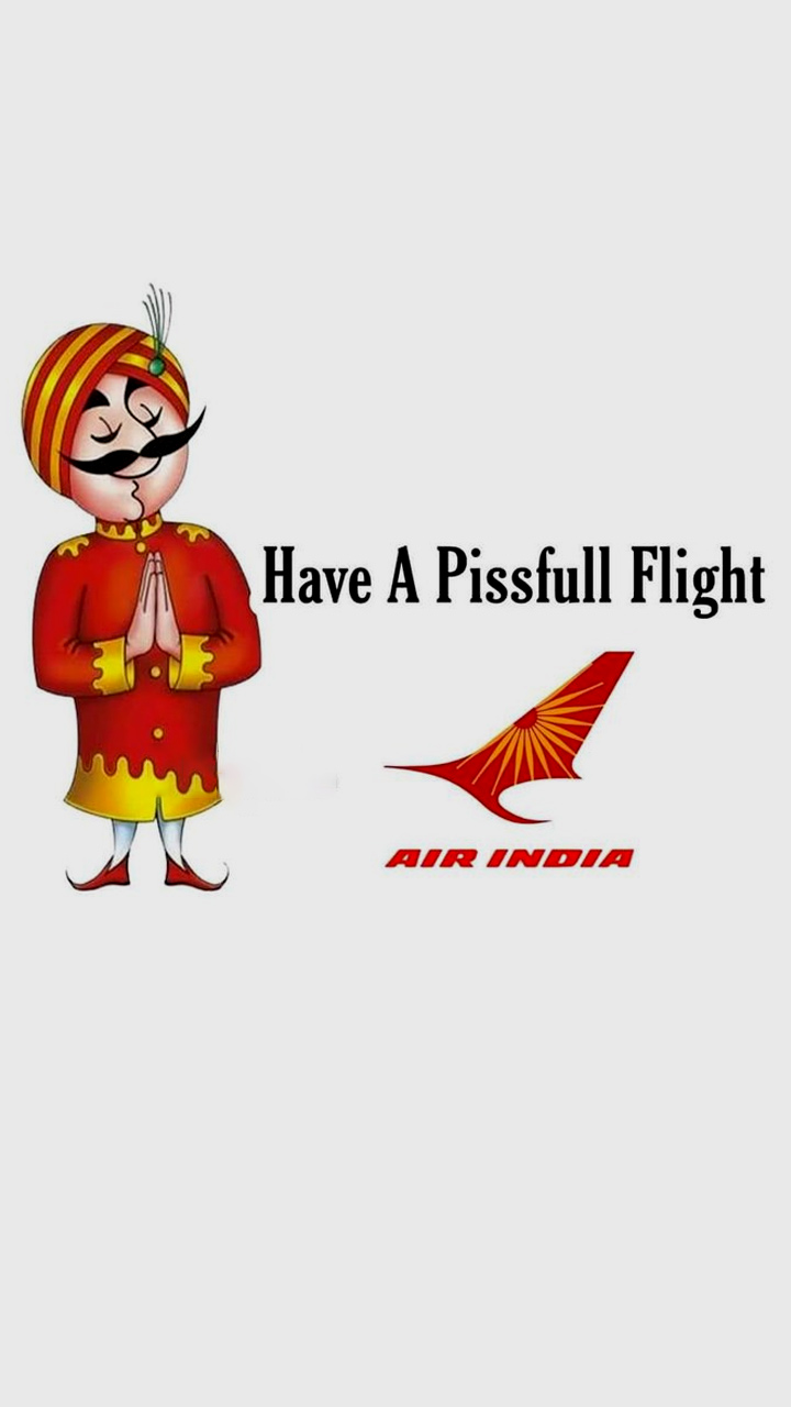 Rare Vintage Air India Mascot 