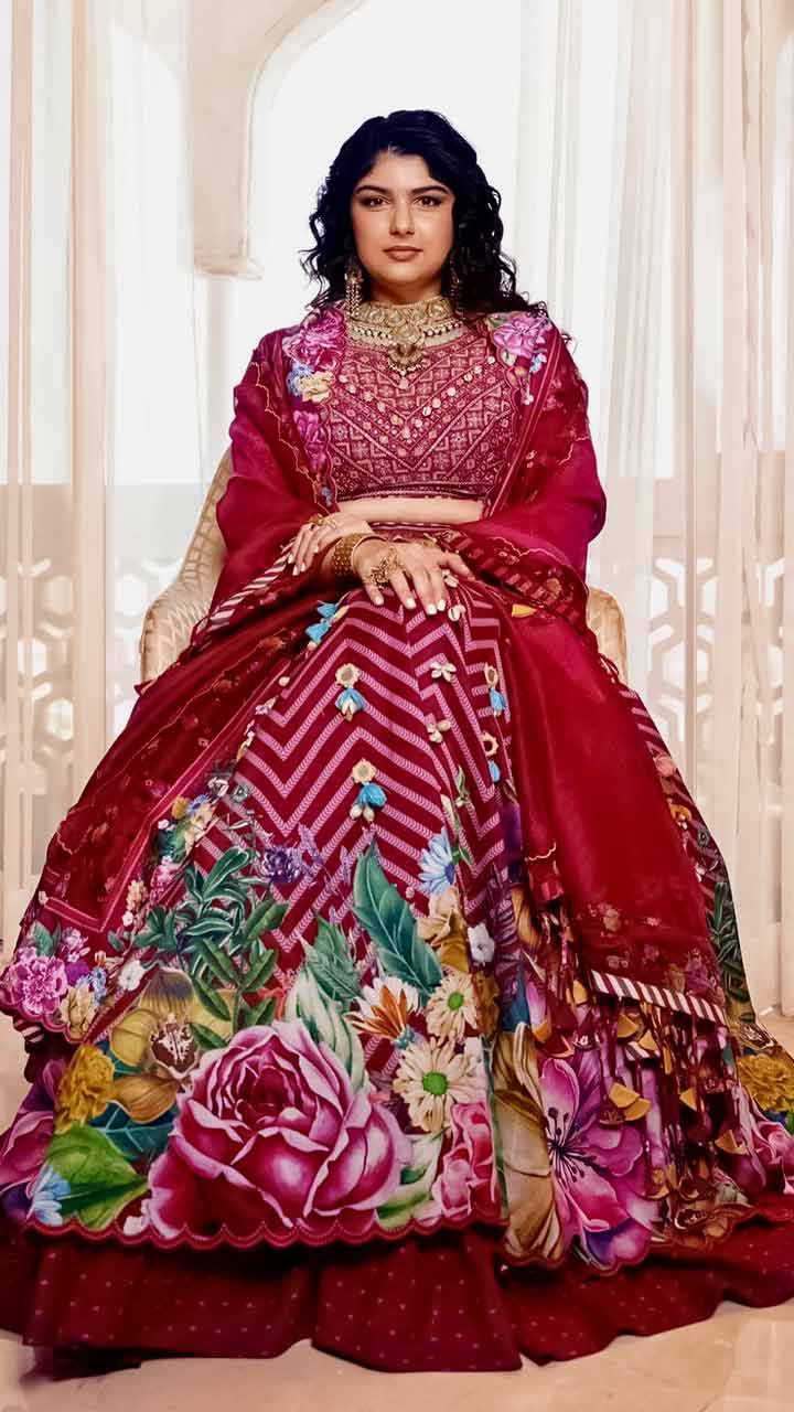 bridal lehenga | Rajasthani bride, Indian bridal wear, Indian bridal dress