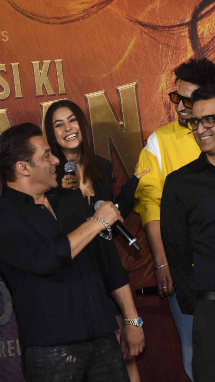 Looks Of Celebs From The Trailer Launch Of Kisi Ka Bhai Kisi Ki Jaan |  Trailer Launch | Kisi Ka Bhai Kisi Ki Jaan | Salman Khan | Pooja Hegde |  Bhumika